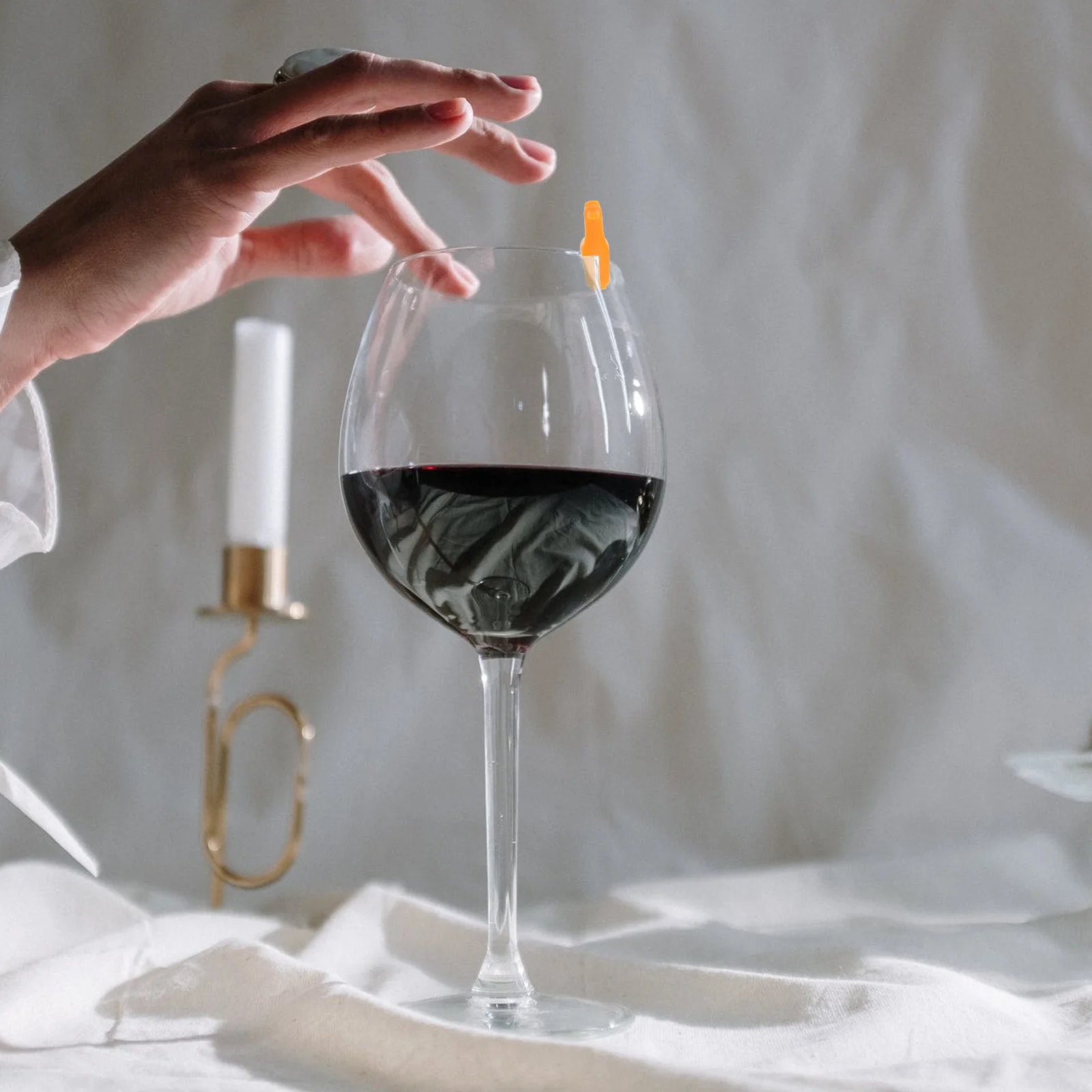 

6pcs Alpaca Wine Markers Silicone Drink Markers For Party Bar Wedding Cocktail Glass Identifier Reusable Glass Charm Kitchen Bar