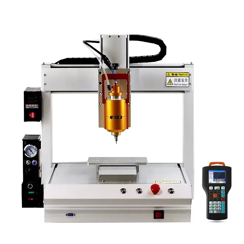 Hot melt dispensing robot, desktop, motor pump, gearbox PLC bearing, engine preheating function