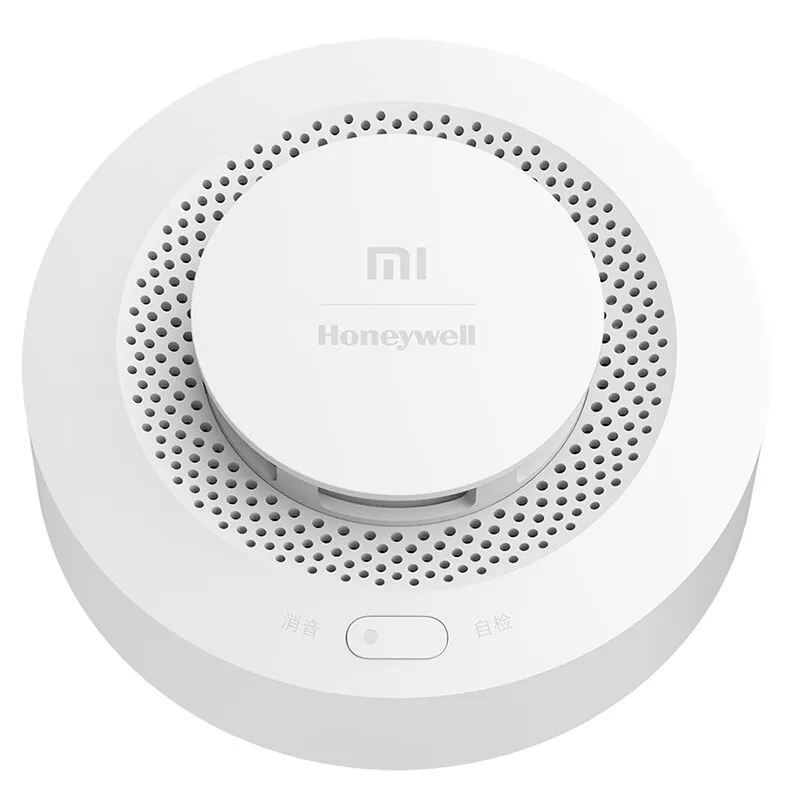 Détecteur de fumée Xiaomi, capteur Honeywell, alarme incendie, alarme sonore et visuelle, application intelligente à distance, fonctionne avec une passerelle compatible Bluetooth