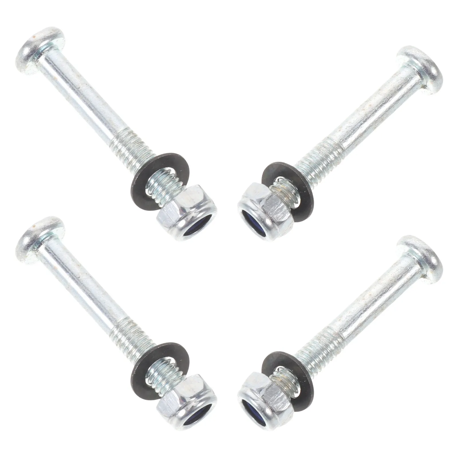 2Sets Recliner Screws Nuts 56Mm Sofa Chair Repair Hardware Armrest Mounting Bolts Replacement Metal Recliner Chair Parts