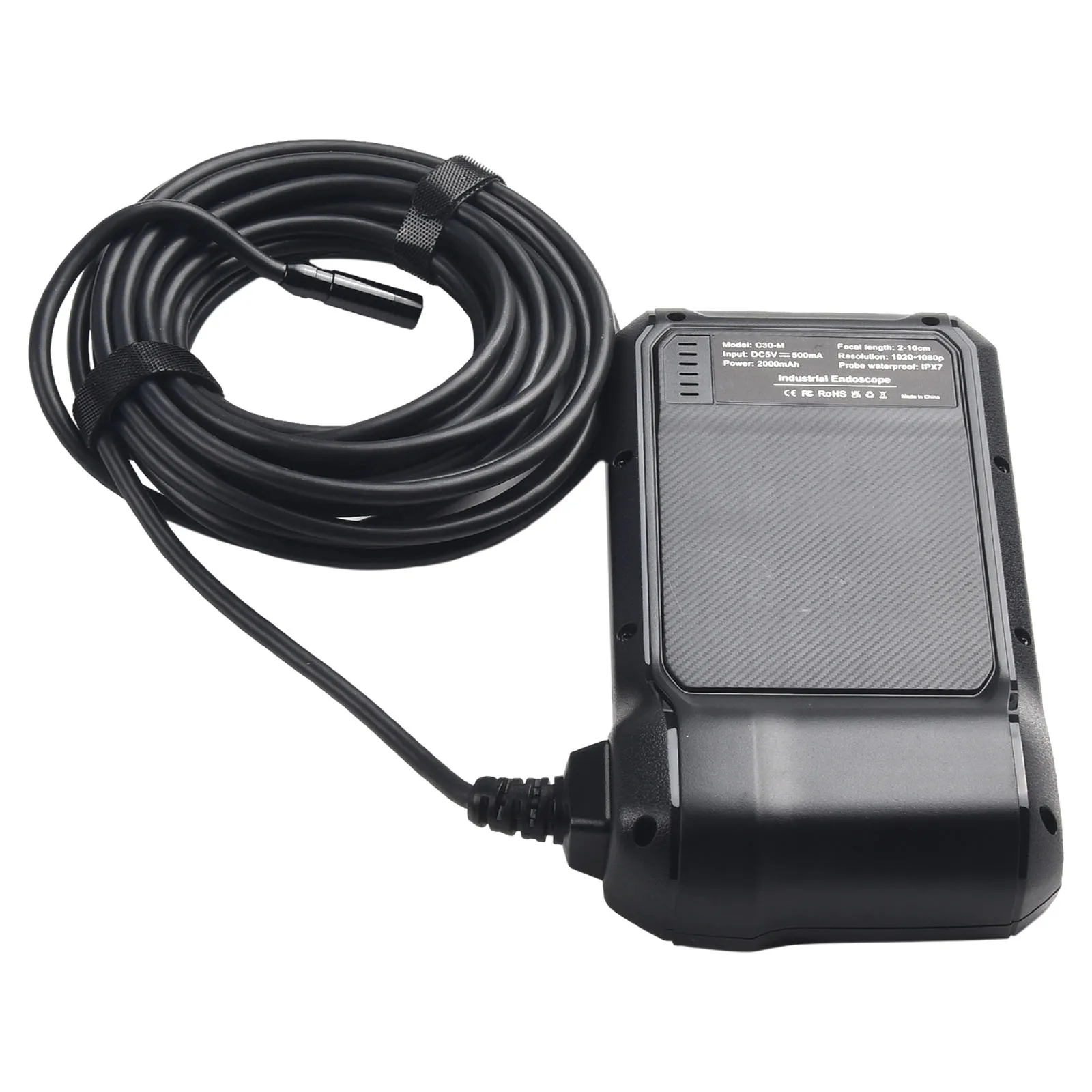 Dual&Single Lens Endoscopes Camera With 1080P 8mm 4.3" IPS Screen IP67 Waterproof Car Pipe Inspection Borescope 2000mAh