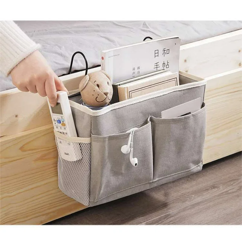 Portable Baby Care Essentials Hanging Organizers Crib Storage Cradle Baby Crib Organizer Diaper Bag Linen Baby Bed Accessories