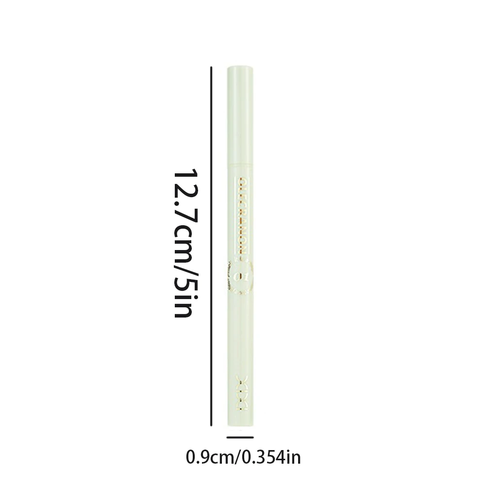 18 °   カーブチップ防水アイブロウペンシル – 超正確な髪のようなストローク 汚れ防止 & 終日着用で自然な眉を実現