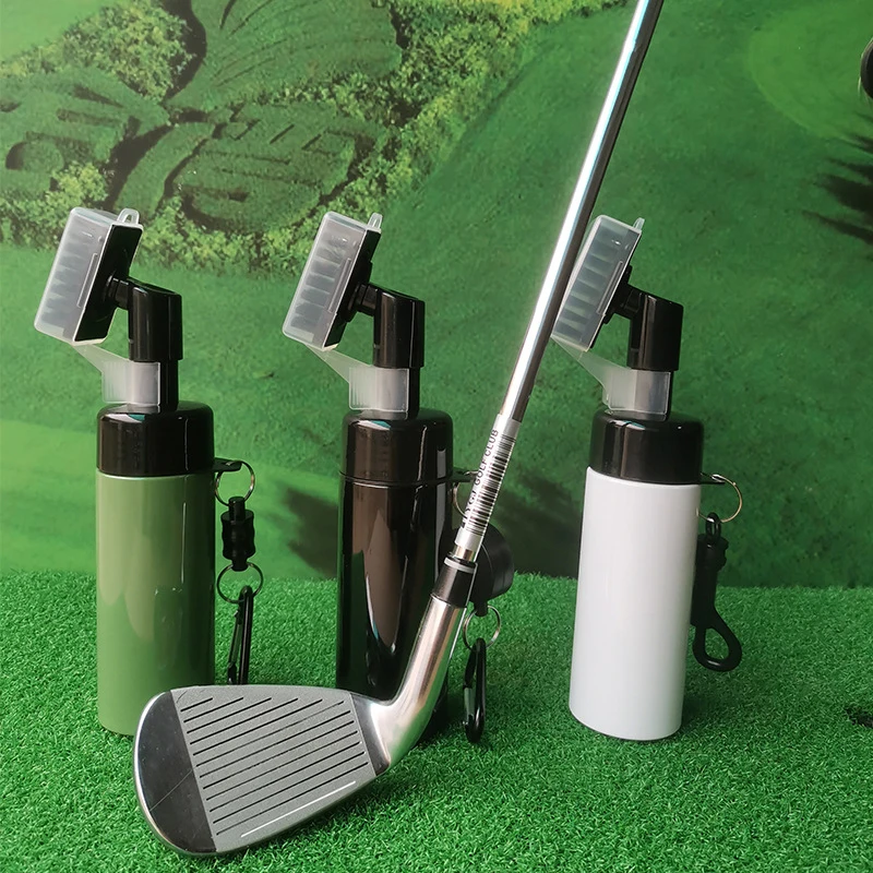 Protable Golf kij Groove szczotka plastikowa szczotka do czyszczenia z nylonowym włosiem do czyszczenia golfa dla trening akcesoria do golfa