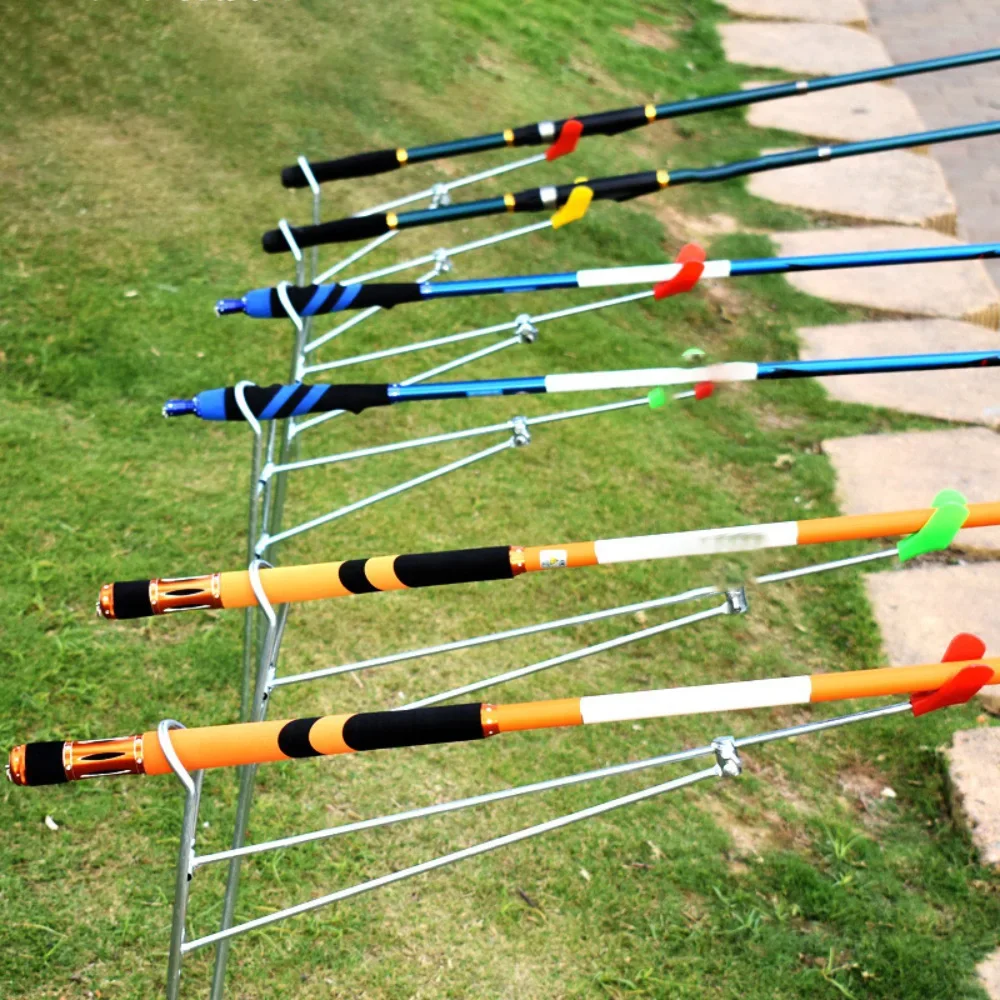 

Adjustable Fishing Rod Storage Rack Pole Stand Professional Fishing Gear Outdoor Tool Rest Bracket Support for Angling