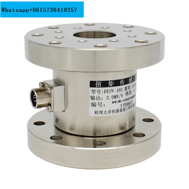 

Static Torque Sensor Double Flange Rotary Torsional Non-Continuous Torsion Force 20Nm 500Nm 5000Nm Transducer Compact structure