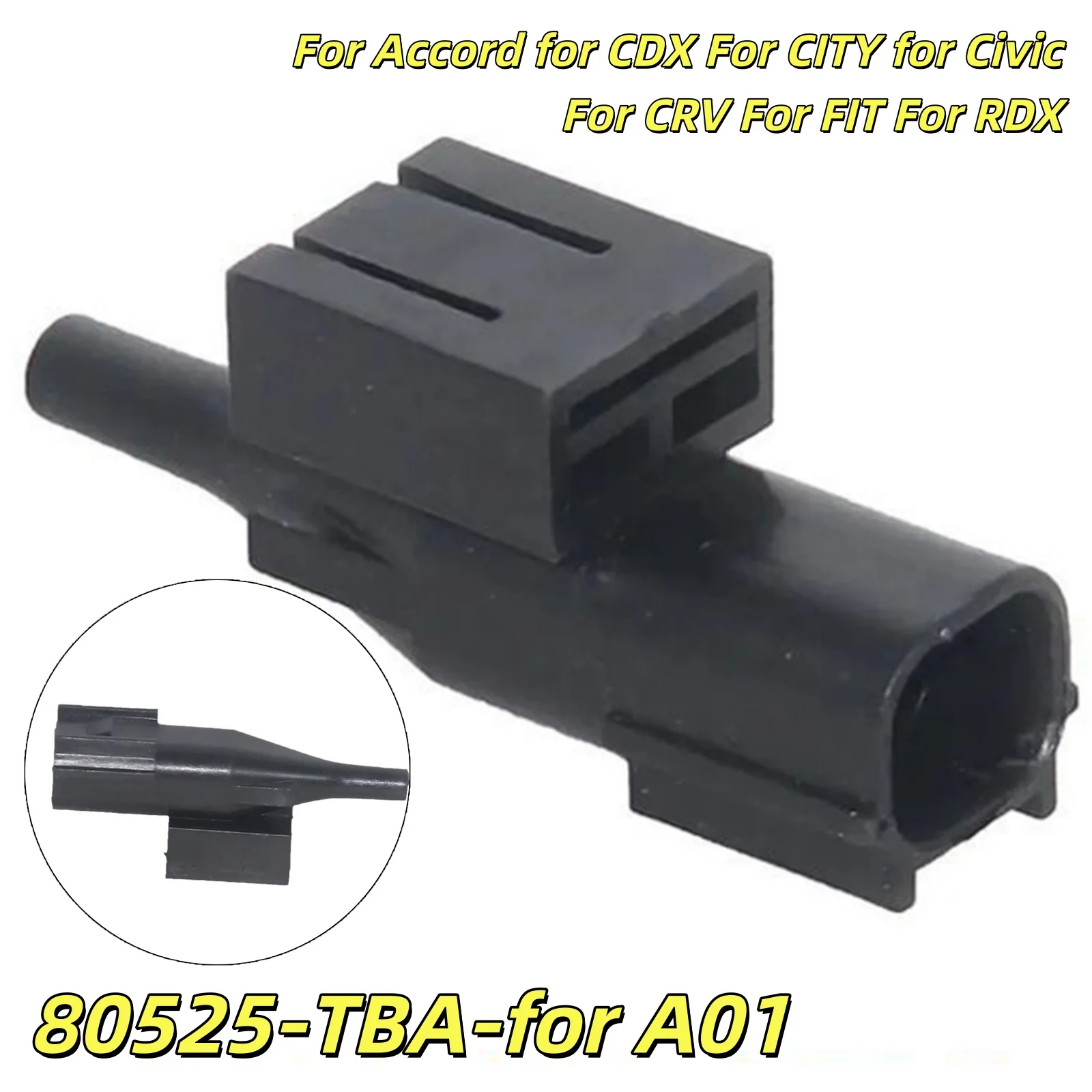 Air Temperature Sensor For Accord for CDX For CITY for Civic For CRV For FIT For RDX 80525-TBA-for A01 plastic A/C Heater Contro