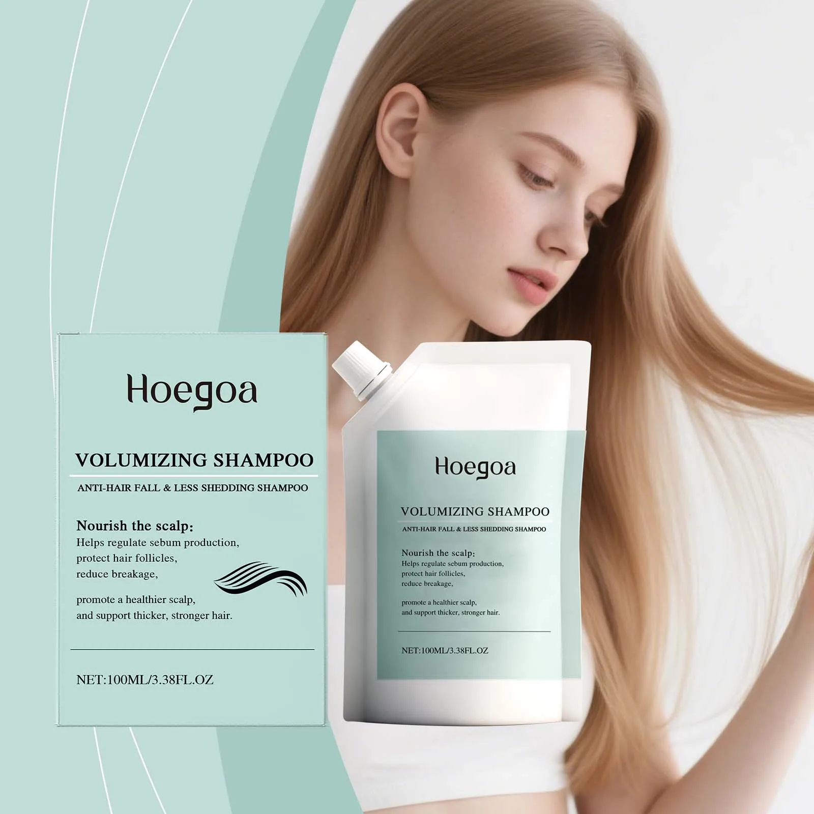 

Volumizing Shampoo Oil Control Natural Fluffy Reduce Hair Loss Strengthen Roots Improve Hair Breakage Nourishing Scalp Hair Care