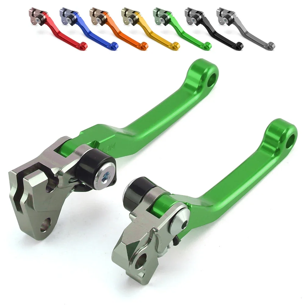 

CNC Billet Pivot Foldable Brake Clutch Lever For KAWASAKI KX125 06-08 KX250 05-08 KX250F KX450F 05-12 KDX200 KDX220 95-06 KX KXF