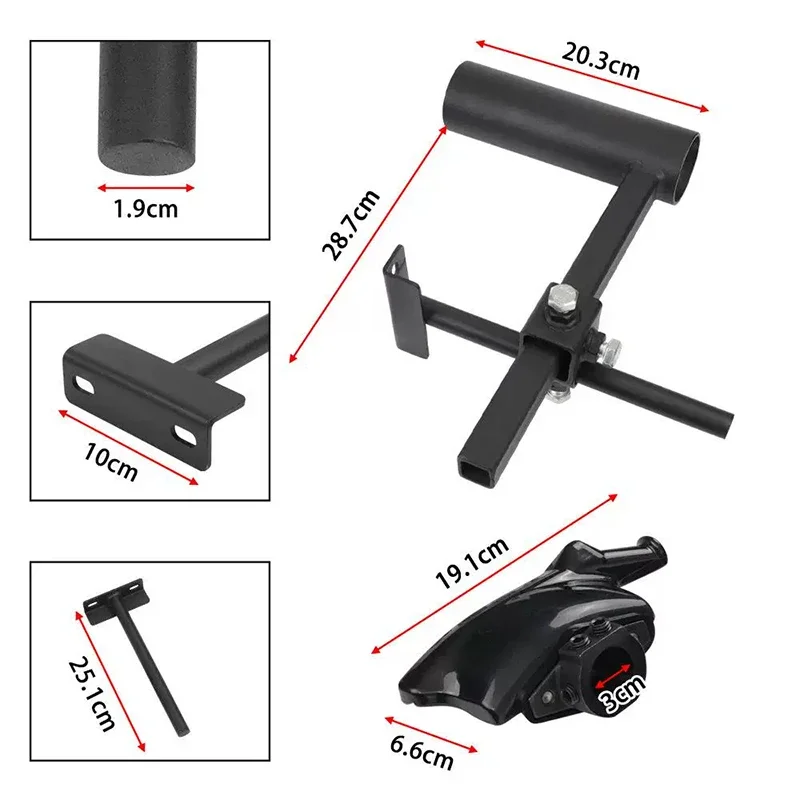 

Manual Tire Changer “Duckbill” Conversion Welding Kit – Compatible with Most Car Rims – Car Modification Tools