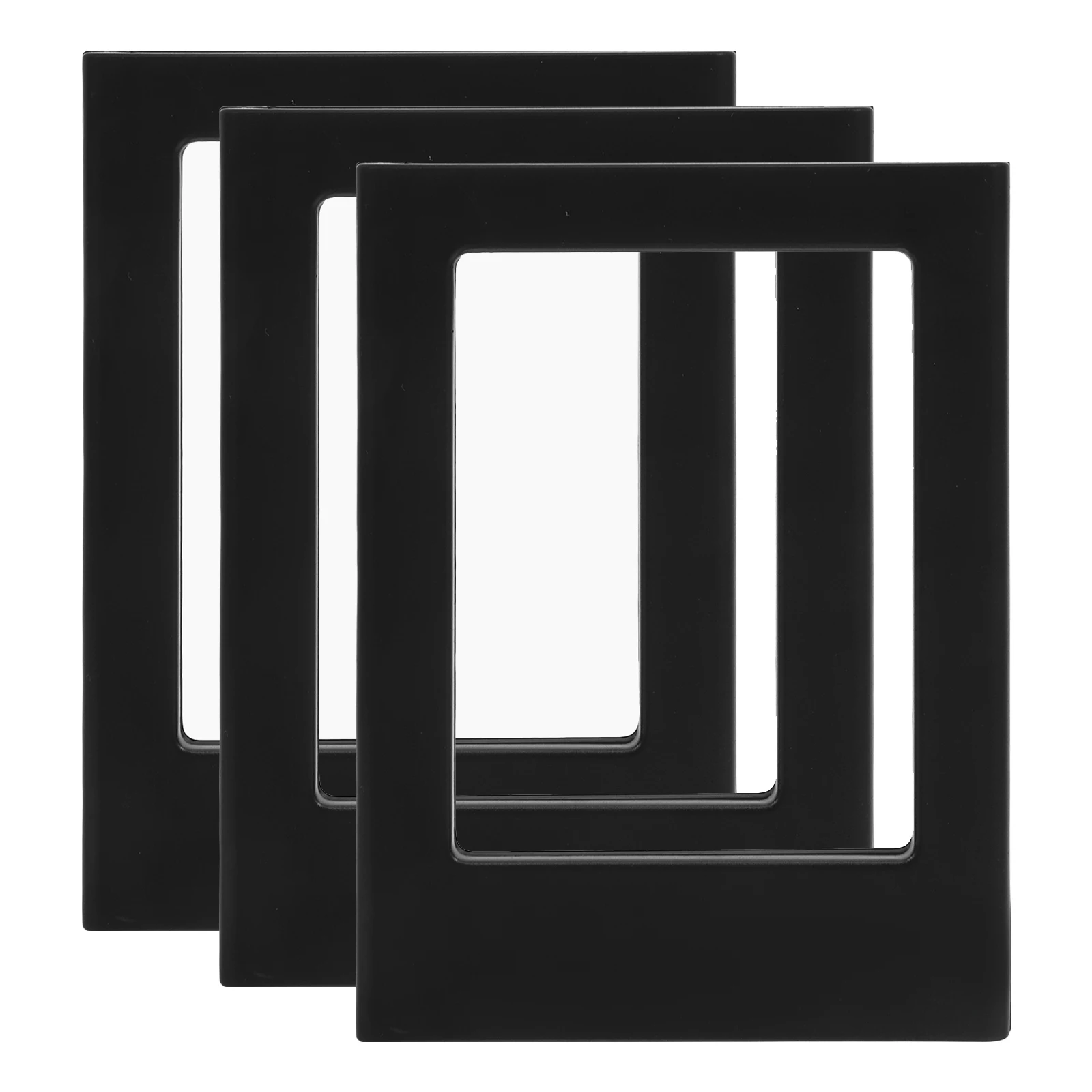 

3PCS 3 Inch Photo Frame Acrylic Magnetic Wallet Size Picture Display Refrigerator Fridge Magnet Mini Frame Easy DIY