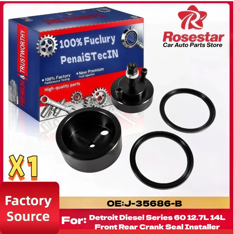 For Detroit Diesel Series 60 12.7L 14L Front Rear Crank Seal Installer Tool J-35686-B