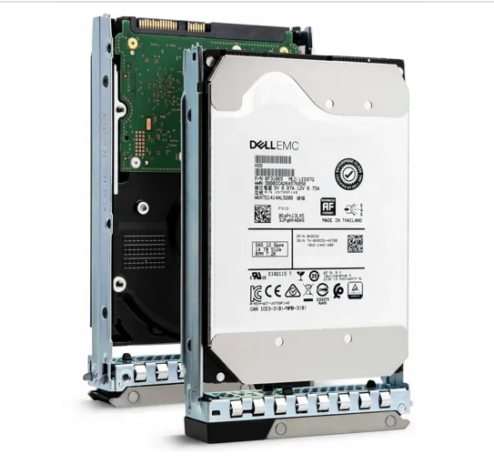 Original 400-ASUG 8TB 7.2K RPM SAS-12Gbps 512E 3.5Inch LFF Hard Drive For Poweredge Server Brand New