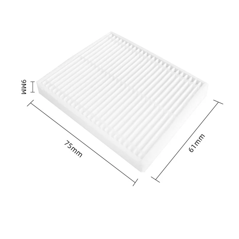 B26C-ملحقات ممسحة مرشح الفرشاة الجانبية الرئيسية لمنظف الكناس Xiaomi Mijia C103/E10/B112 #6