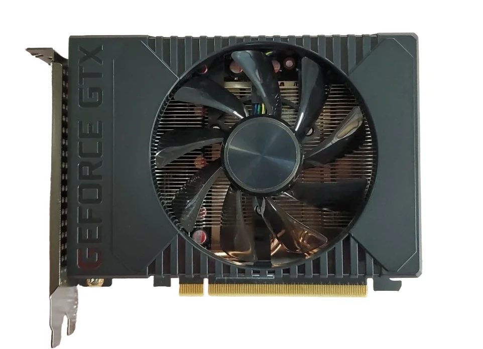 GTX 1660 Ti 6G GDDR6 L34258-001 1660TI بطاقة الرسومات دعم PCIE 3.0 HDMI DP DVI 8pin مروحة واحدة للكمبيوتر المكتبي