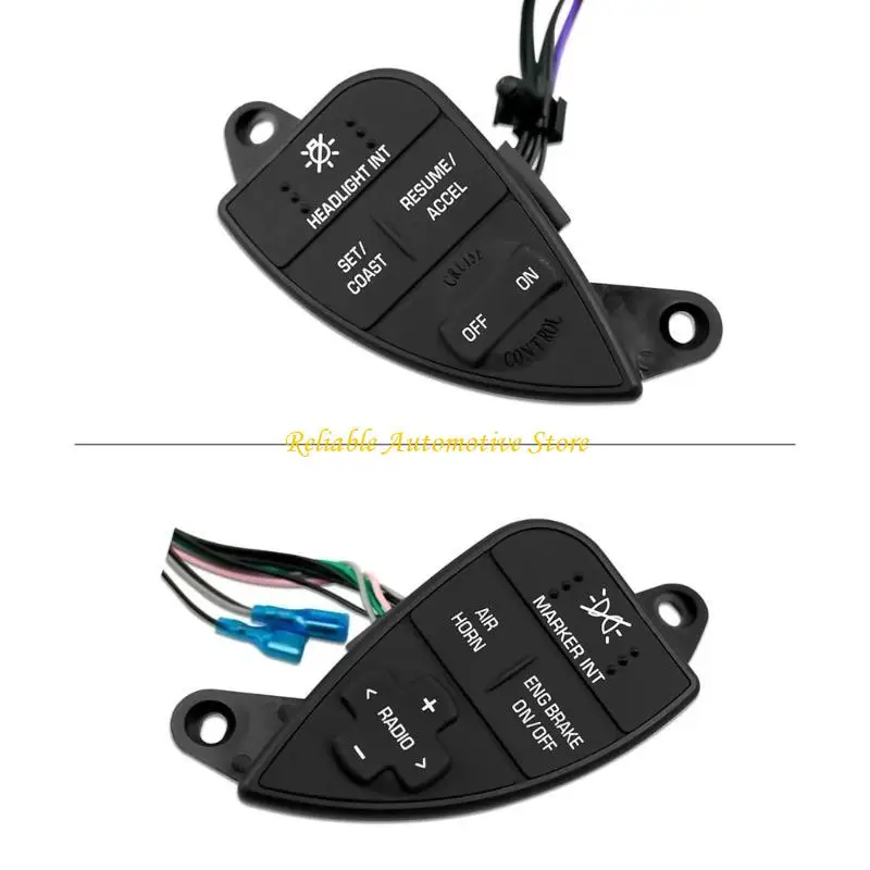 

M68B Steering Wheel Cruise Control Switches Replacement Part 2611199C91 901-5101 029-037 AS-P266 for Enhances Driving Comfort