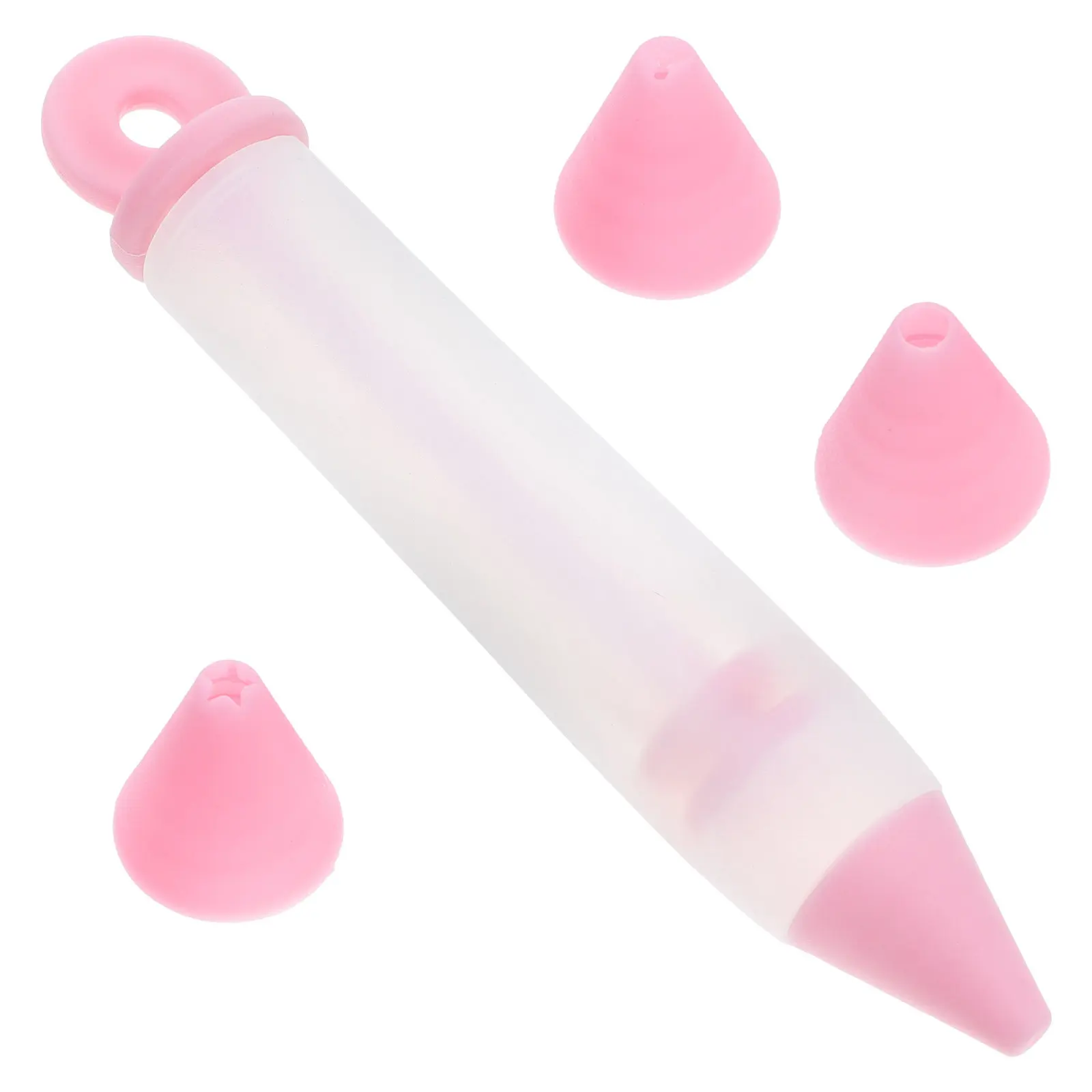 1Set Silicone Cake Decorating Pens Detachable Kit Piping Tool for Writing Drawing Lettering Food Decoration on Cakes Cookies