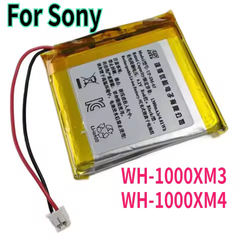 For Sony WH-1000XM3 WH-1000XM4 Wireless Bluetooth Headset Battery 1300mAH+tool