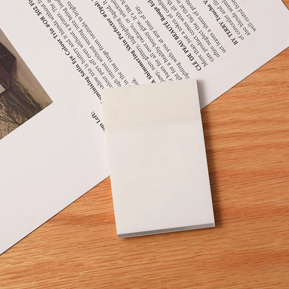 

5 Pcs Note Pads Clear Student Stationery Sticky Memo Pads Student Stationery Notes Notebook Writing Supplies