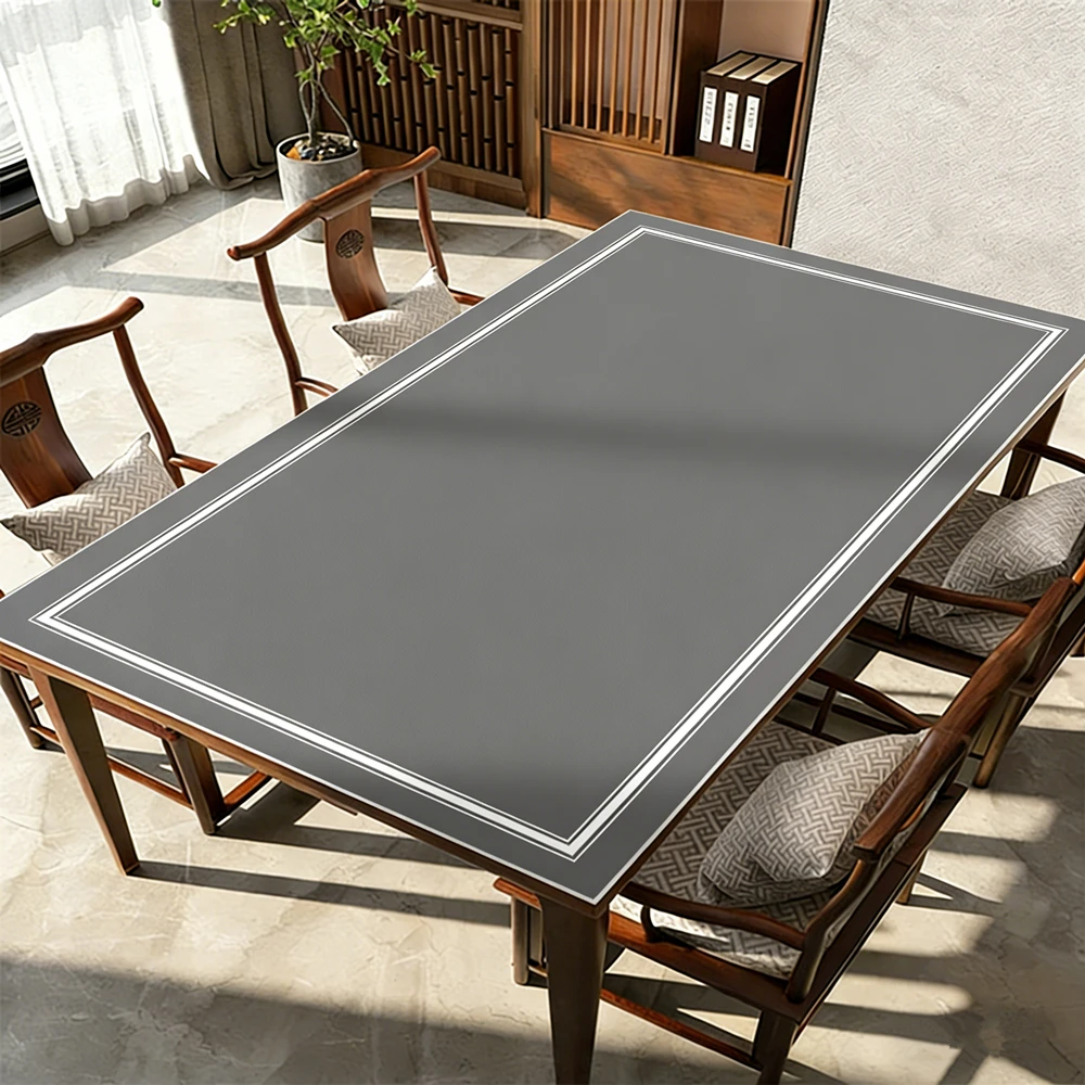 

Multi-sizes Rubber Casino Texas Hold 'em Poker Mat Anti-slip Silent Mahjong Poker Game Table Poker Mat for Party Accessories