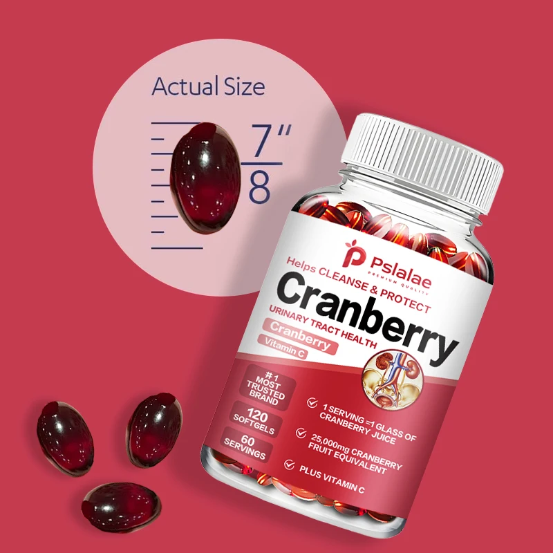 Cranberry Supplements - Support Urinary and Bladder Health, Urinary Tract Health Capsules