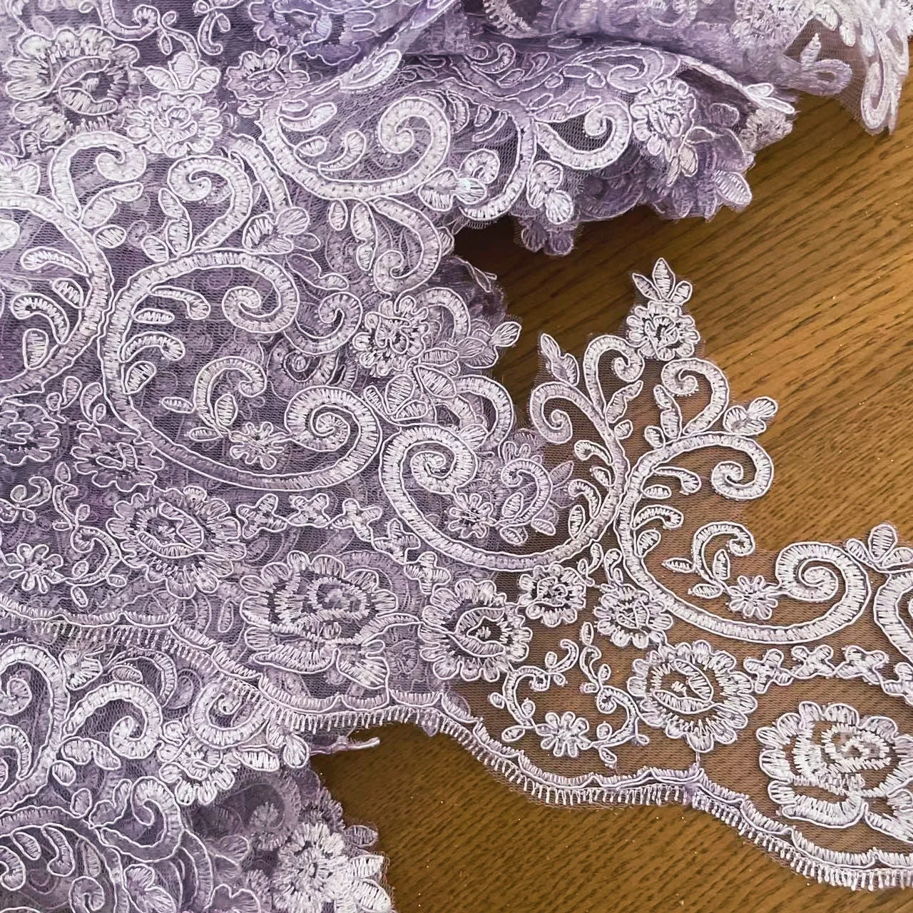 Polyester Sequin Lace Trim, Border Line, DIY Wedding Dress, Home Decoration Accessories, 5Yards/Lot, Width 19.5cm