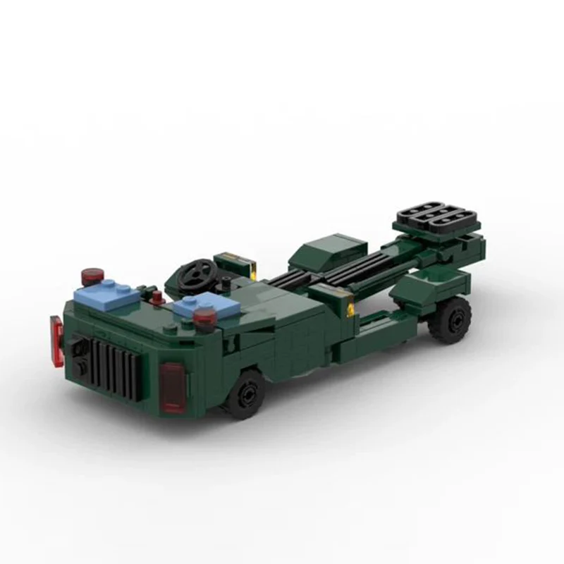 Military Aircraft Loader Model MOC Building Bricks War Equipment Modular Technology Gifts Holiday Assemble Children Toys Suit