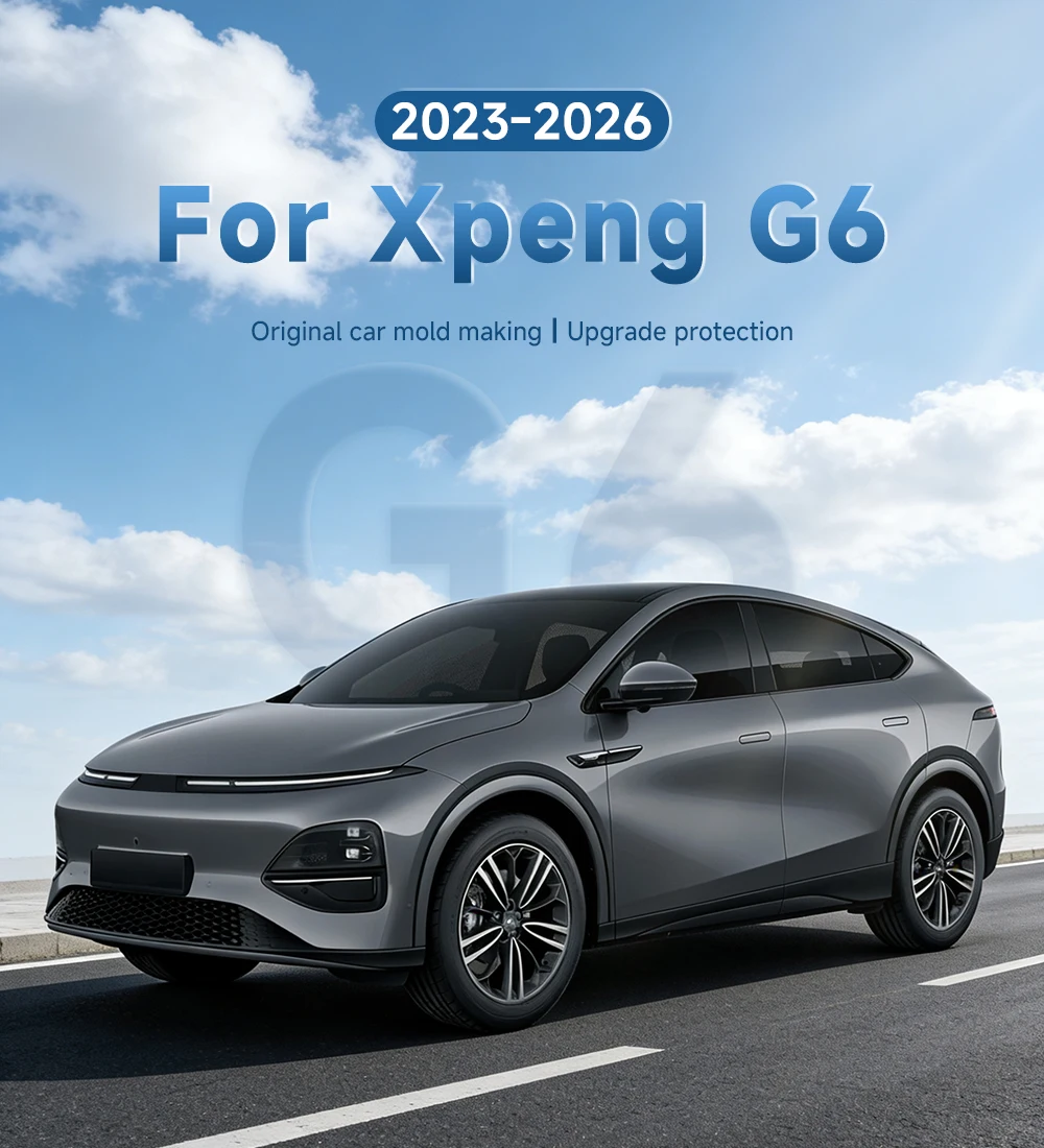 Für Xpeng G6 2023 2024 2025 2026 Edelstahl Seitentür-Karosserieverkleidung Akzent-Zierleiste Aufkleber Abdeckung Zubehör – Detail 1