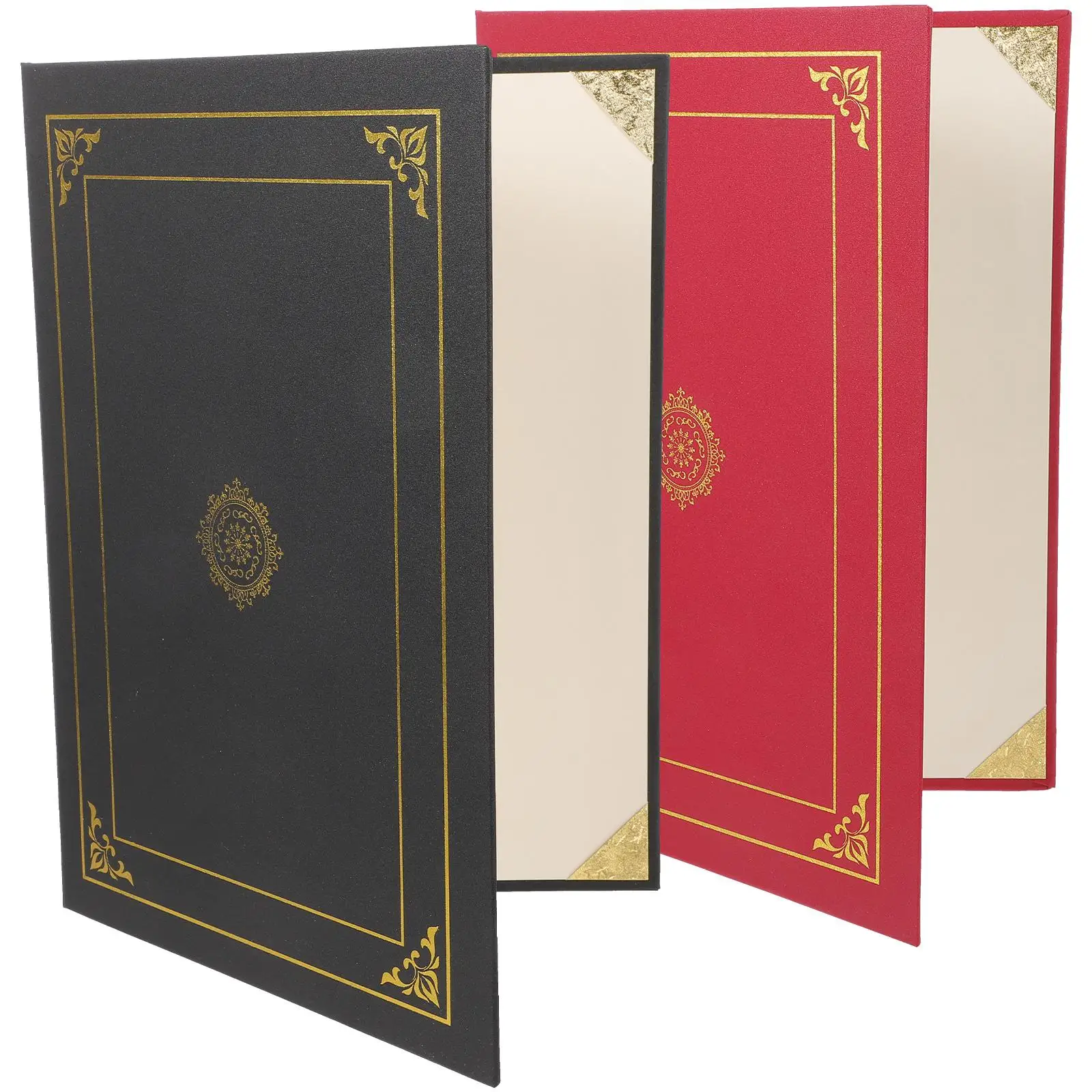 

Certificate Holder Protective Cover for Awards Diplomas Documents Letter Sized Storage Folder Paper Certificate Envelope
