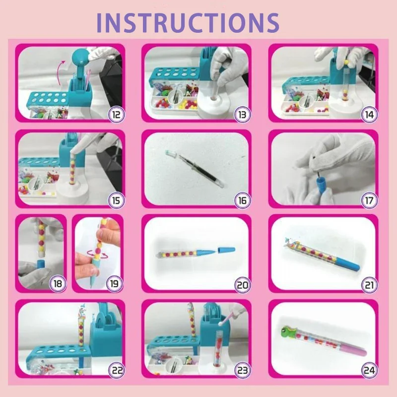 Einzigartig! Erstaunliches Magic Liquid Sand Pen DIY-Set für Kinder |   Neu eingetroffen! Lustiges STEM ED-Spielzeug für Eltern-Kind-Interaktion |   Handgefertigt