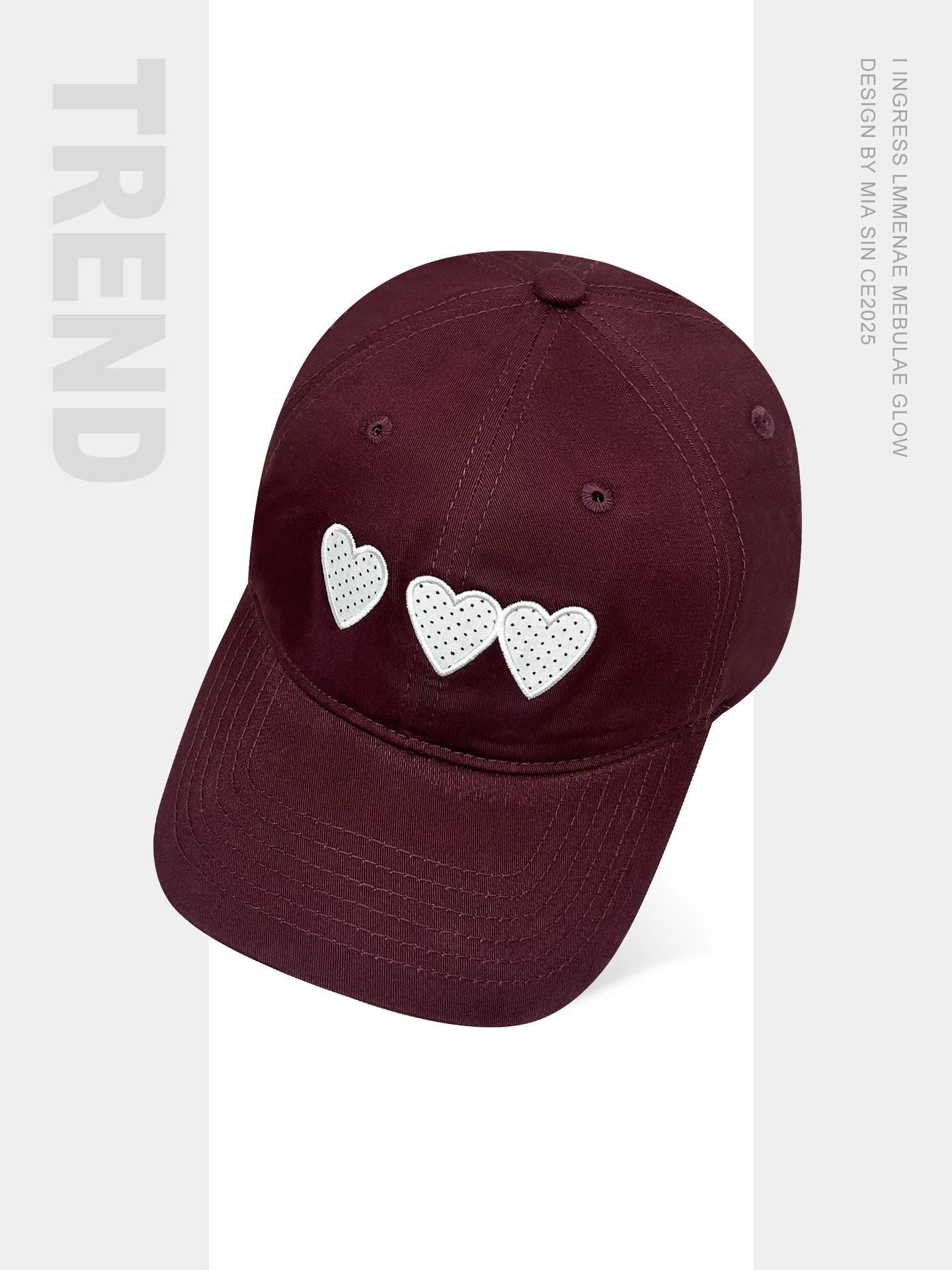 Women's Soft Top Baseball Cap Versatile Casual Quality Large Head Circumference Couple Duckbill Cap