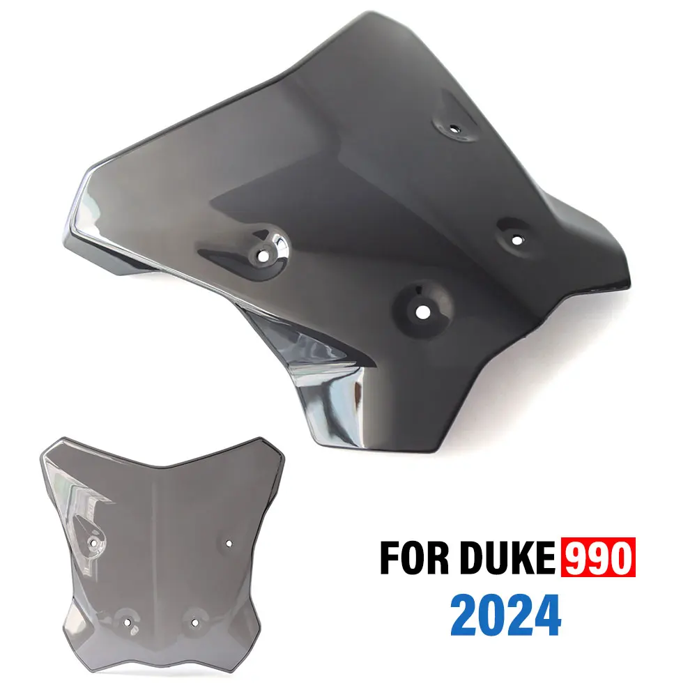 ل DUKE 990 DUKE 990 Duke 900 2024-دراجة نارية الزجاج الأمامي Flyscreen الرياح منحرف الرياضة شاشة الرياح الزجاج الأمامي الملحقات