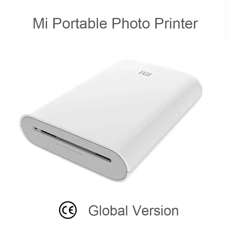 Global Version Original Xiaomi Mini Photo Printer ZINK Inkless Technology Multifuncion AR Video Printing Bluetooth 5.0 Portable