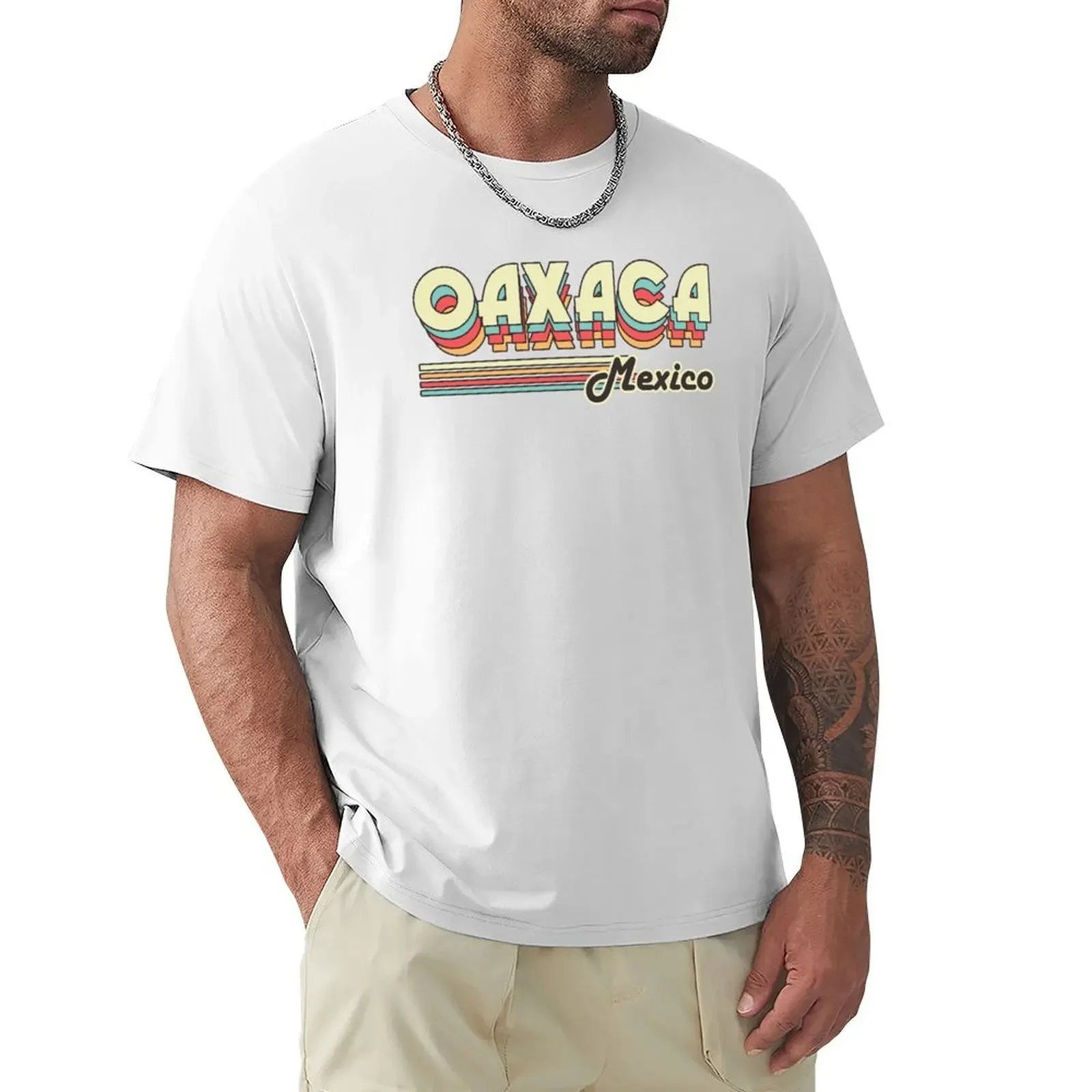 Oaxaca city T-Shirt for a boy customizeds plain t shirts men heavyweight fashion Round Neck new in tops & tees shirt homme 2024