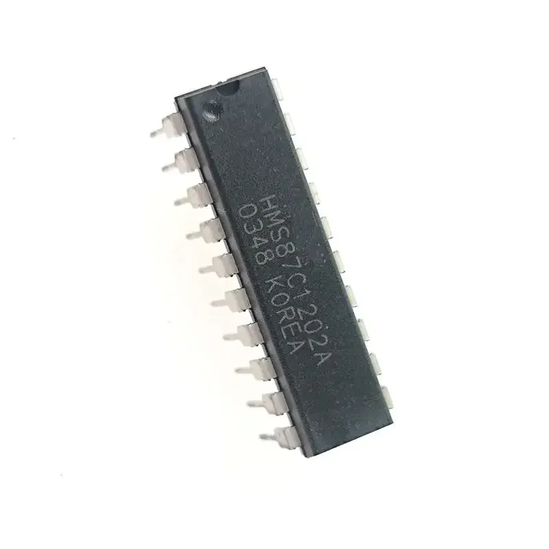 10 pièces/lot HMS87C1202A DIP-20, double connecteur en ligne à vingt broches, neuf et original