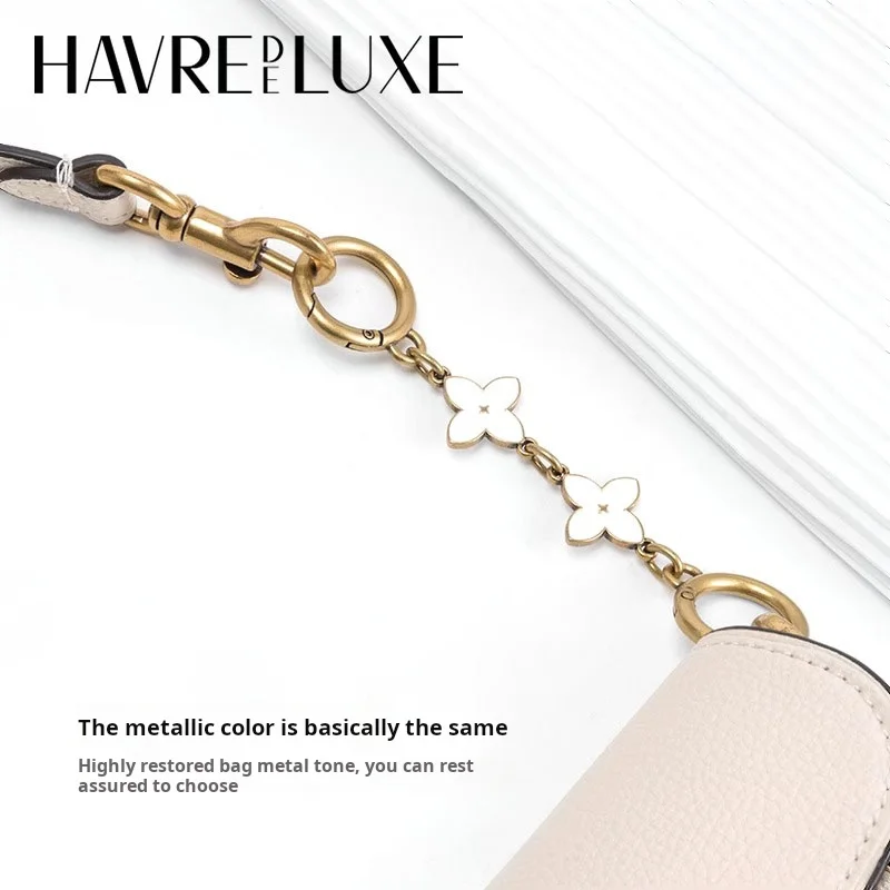 HAVREDELUXE Extension Chain For Coach Tabby Dionysus Bag Chain Shoulder Strap Extension Accessories Armpit Strap Extension