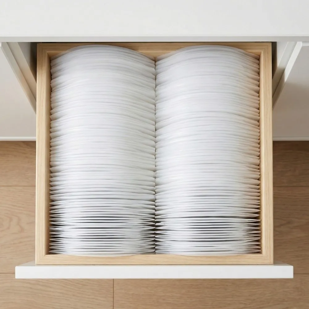 100PCS Transparent CD Inner Sleeves Thickness 0.06mm 12.5*12.5cm Plastic Sleeve DVD Inner Sleeves for 5 Inch CD