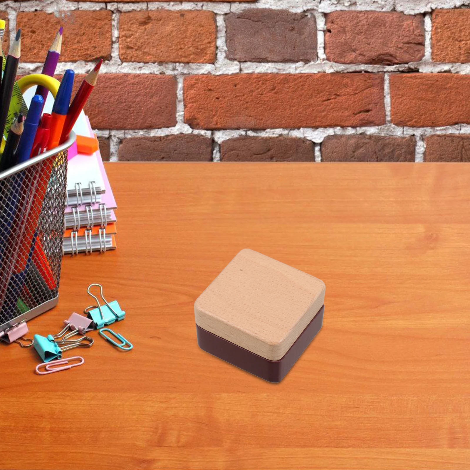 صندوق جنية لأسنان الطفل الخشبية، حامل تخزين تذكار مصنوع يدويًا، منظم أول، حامل تجعيد خشبي