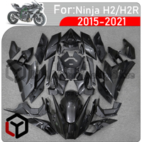 Motorcycle Full Fairing Carbon Fiber Painted Look kits For Kawasaki Ninja H2 H2R H2C 2015 - 2022 Full Body Fairing