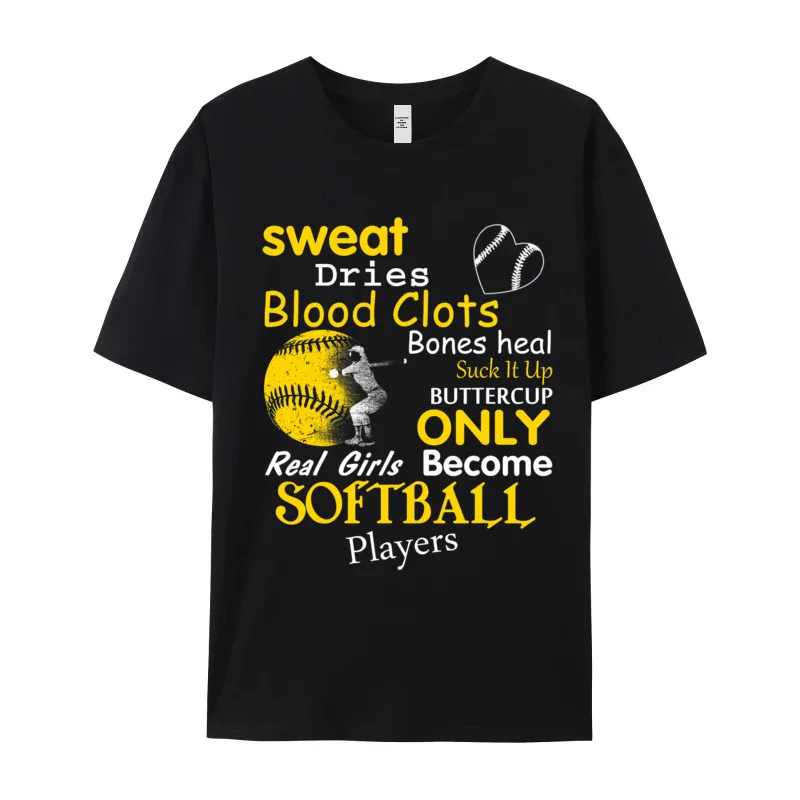 Rea Gir s Become Softba 100% Cotton T-Shirt Gift Idea Short Sleeve Slogan Tops & Tees Loose Mother Day Round Neck T Shirts Lose