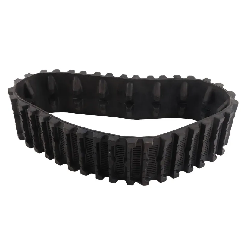 Durable Rubber Track Assemblies with Enhanced Traction - Compatible with ATV, UTV, Electric Snowmobiles, Snow Blowers & Go Kart