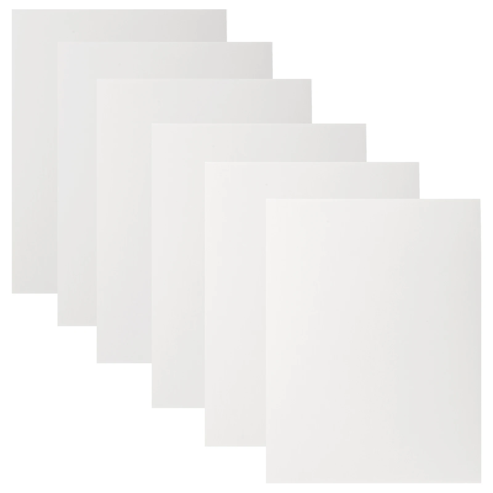 

10 Sheets White Foam Board Display Craft Project Thick Poster EVA Material Flexible Resistance Fall School Kindergarten Use