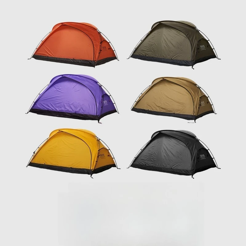 Tienda de campaña doble para acampar al aire libre, modelo SWS Morning Dew, ligera, ideal para senderismo, con protección solar, impermeable y con mosquitera interior.