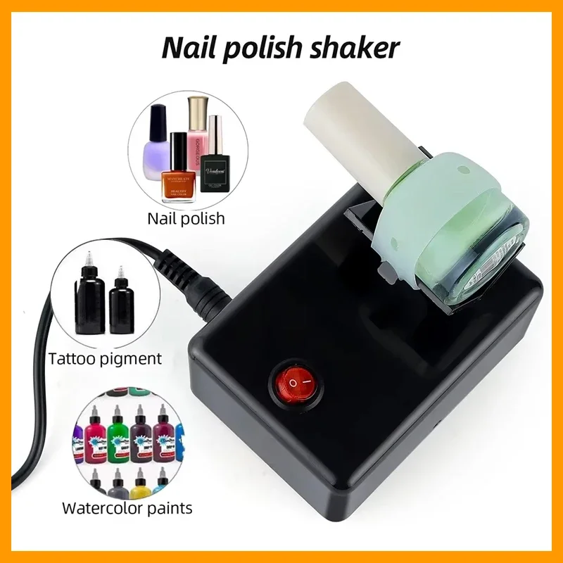 

Electric Nail Polish Shaker Tattoo Ink Pigment Shaking Mixer Nail Polish UV Gel Paint Liquid Bottle Anti-Caking Shaking Machine