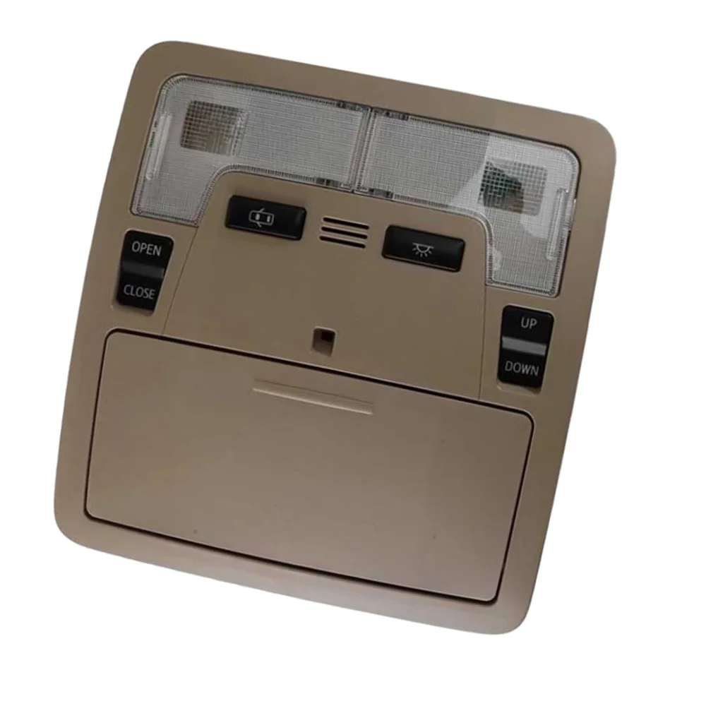 

1D111-161G For Toyota Camry 2012-2017 Sunroof Switch Console with Storage Box Overhead Consoles Sunroof Switch