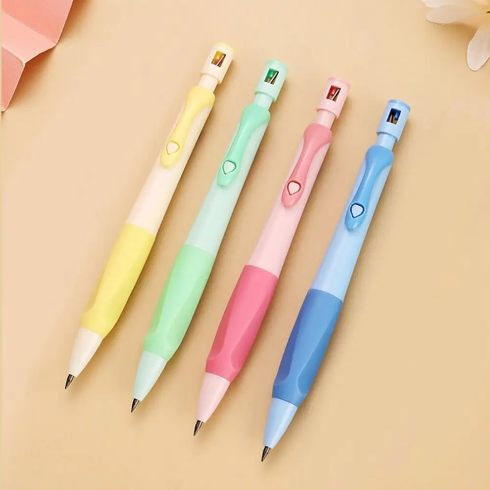 HB Mechanical Pencils 2.0mm Correct Holding Pen Posture Automatic Pencils Writing Tool With Sharpener Movable Pencil Students