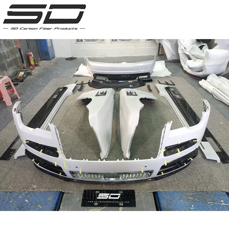 Msy Стиль Половина сухого углеродного волокна RR Корпус Комплект для рулонов Royce Cullinan