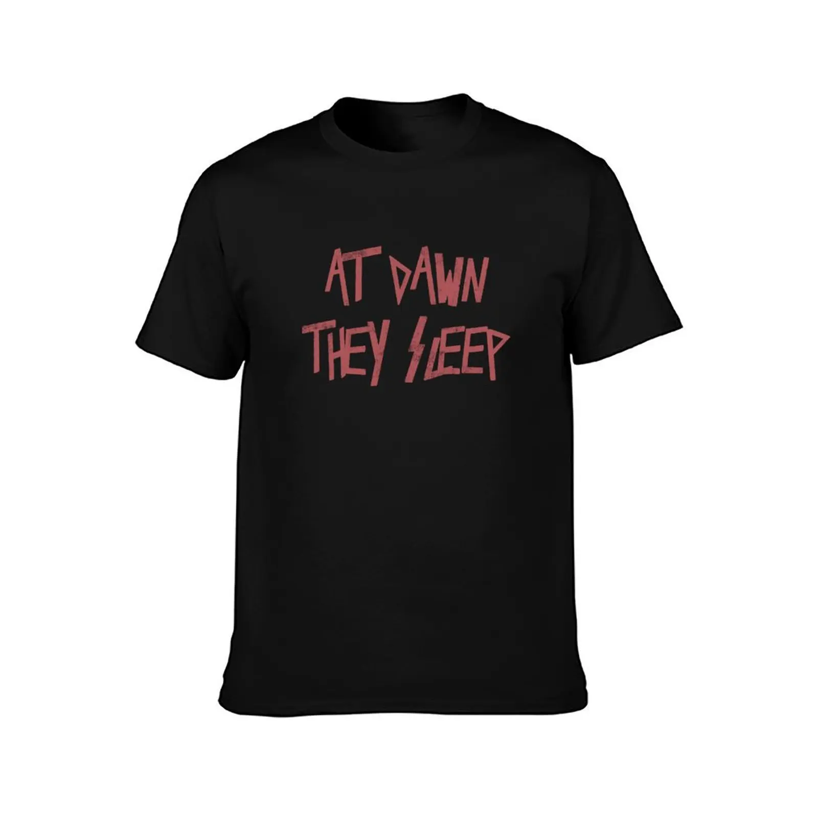 At Dawn They Sleep T-Shirt Plus Size Loose Short Sleeve Top