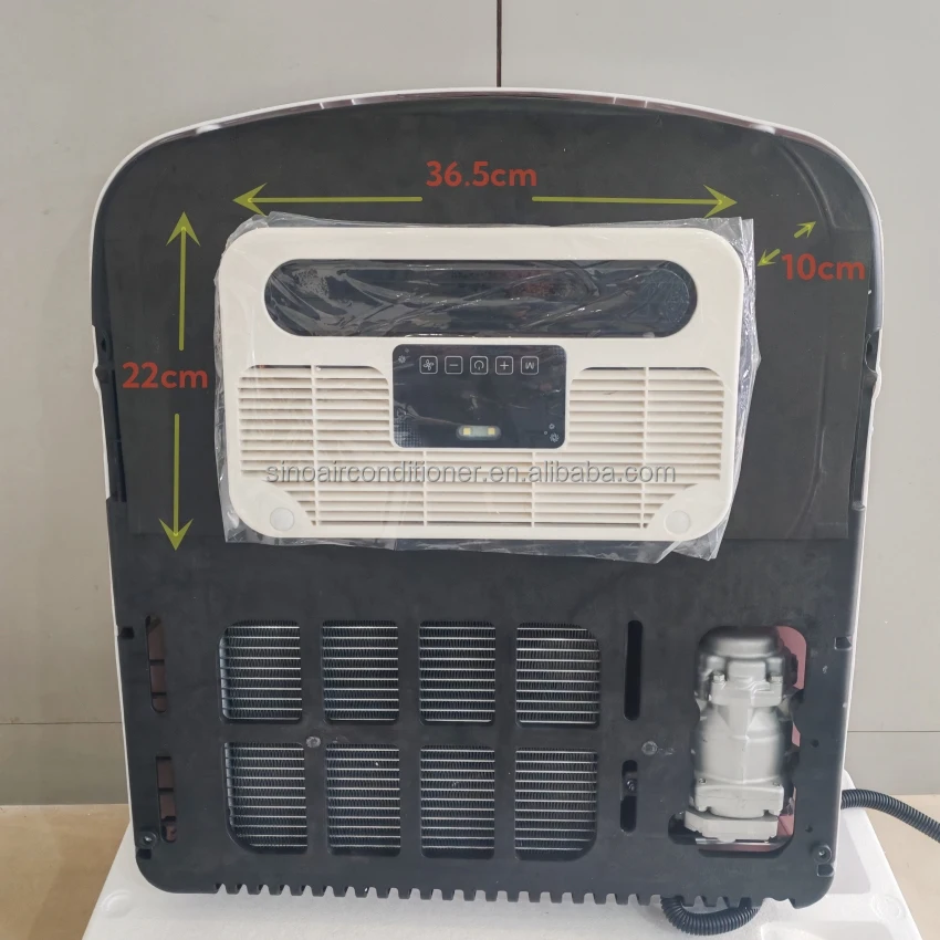 كامبر فان سليبر كابينة كهربائية 12 فولت نظام تكييف الهواء شاحنة وقوف السيارات 24 فولت 12 فولت مكيف الهواء #2