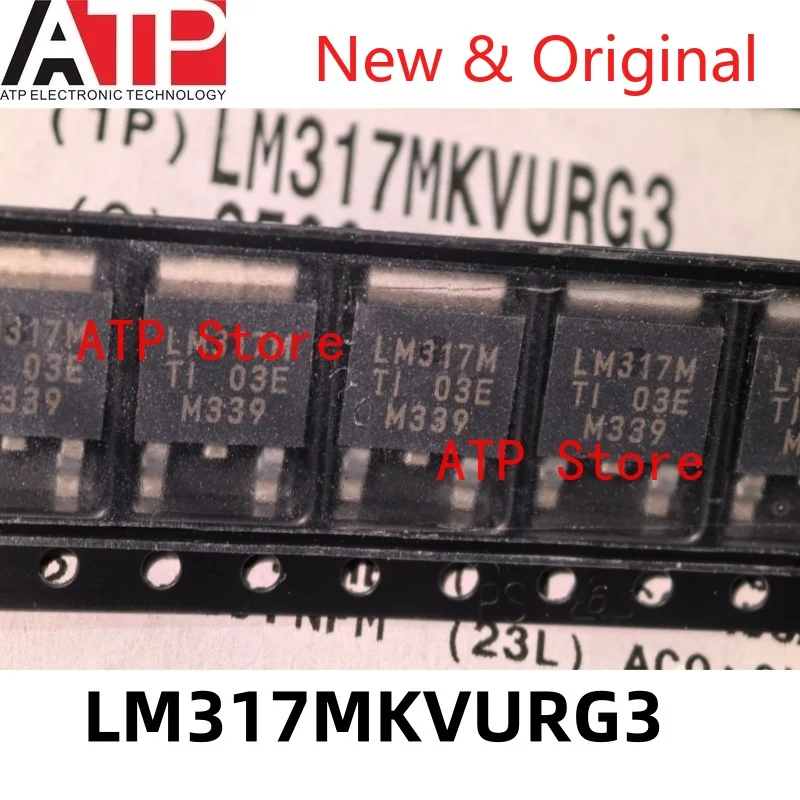 10PCS LM317MKVURG3 LM317M TO-252  Original spot inventory
